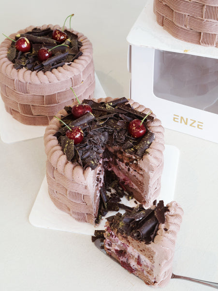 Black Forest Chiffon Cake - ENZE