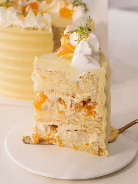 NEW Jasmine & Mandarin Cream Cake - ENZE