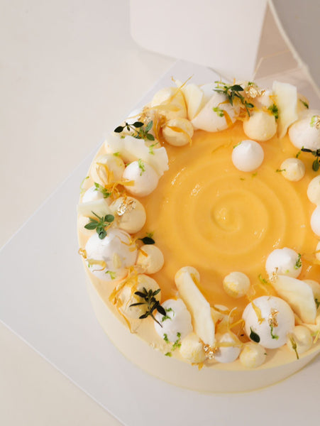 Lemon Yuzu Cream Cake - ENZE