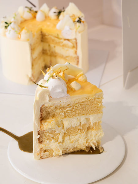 Lemon Yuzu Cream Cake - ENZE