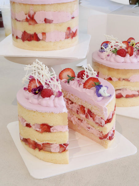 Strawberry Yoghurt Mochi Cake - Coming Soon - ENZE