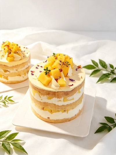 Mango Cream Cake