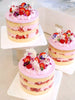 Strawberry Mochi Cake - ENZE