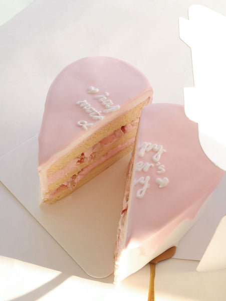 Angel - Rose & Lychee Heart Cake - ENZE
