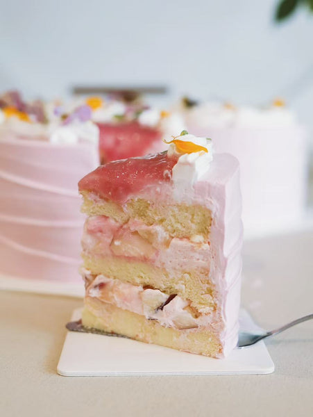 Peach Cream Cake