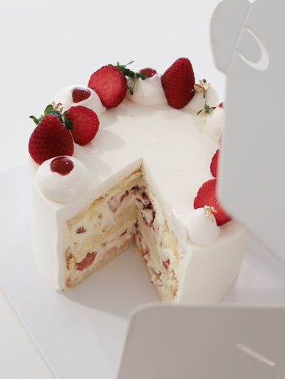 Strawberry Cream Cake